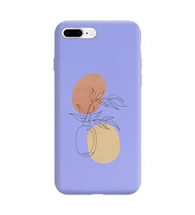 Lila Lansman Telefon Kılıfı Iphone 7 Plus