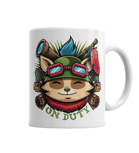 League Of Legends Teemo Kupa Bardak Porselen