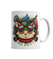 League Of Legends Teemo Kupa Bardak Porselen
