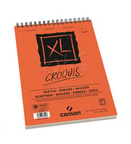 Canson XL Croquis Eskiz Defteri 90g 50 Yaprak Üstten Spiralli A5