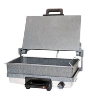 Bimeks Turbomeks Bazlama Lahmacun Grill Makinesi (Granit Jumbo Tava)