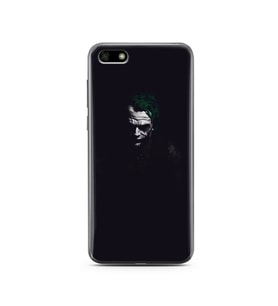 Joker Tasarım Süper Şeffaf Silikon Telefon Kılıfı Huawei Y5 2018