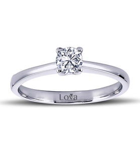 Lova F Renk 0,28 Karat Pırlanta Tektaş Yüzük - 1080012