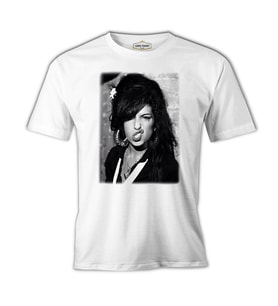 Amy Winehouse - Back To Black Beyaz Erkek Tshirt