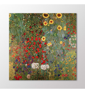Arty Tablo Garden With Sunflowers Tablo (Karışık)