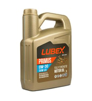 Lubex Primus VW-LA 0W-30 5 Lt Tam Sentetik Motor Yağı