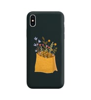 Siyah Lansman Kılıf iPhone XS Max