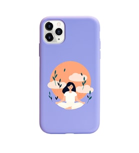 Lila Lansman Telefon Kılıfı Iphone 11 Pro Max