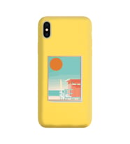 Sarı Lansman Kılıf iPhone XS Max