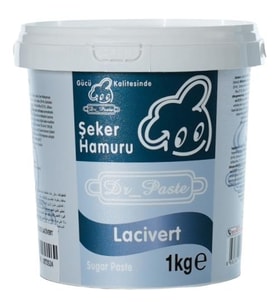 Dr Paste Şeker Hamuru 1 Kg - Lacivert