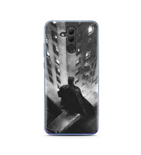 Batman Tasarım Süper Şeffaf Silikon Telefon Kılıfı Huawei Honor 20 Lite 