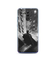 Batman Tasarım Süper Şeffaf Silikon Telefon Kılıfı Huawei Honor 20 Lite 