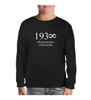 Atatürk - Olmasaydın.. Olmazdık Siyah Çocuk Sweatshirt
