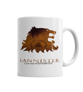 Casa Dos Lannisters Game Of Thrones Kupa Bardak Porselen