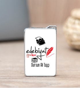 Edebiyat Öğretmeni İsme Özel Çakmak