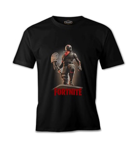 Fortnite - Horror Siyah Erkek Tshirt