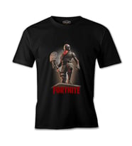 Fortnite - Horror Siyah Erkek Tshirt