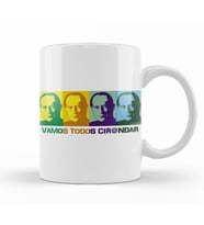 Vamos Todos Cir@ndar Popart Kupa Bardak Porselen