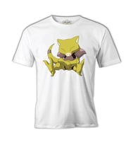 Pokemon - Abra Beyaz Erkek Tshirt