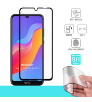 Microsonic Huawei Honor 8A Seramik Matte Flexible Ekran Koruyucu Siyah
