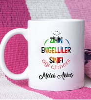 Zihin Engelliler Sınıfı Öğretmeni Kupa Bardak
