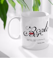 BK Gift Kişiye Özel Mânâ Berceste Beyaz Kupa Bardak