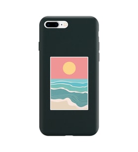 Siyah Lansman Kılıf iPhone 8 Plus