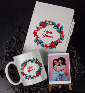 Kişiye Özel Defter Kalem Kupa Ve Fotoğraflık Seti 85974