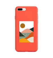 Turuncu Lansman Kılıf iPhone 8 Plus
