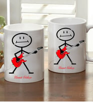 Kişiye Özel Gitarist Kupa Bardak