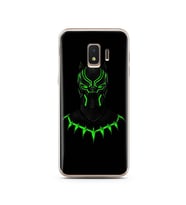Black Panter Tasarım Süper Şeffaf Silikon Telefon Kılıfı Samsung J2 Core