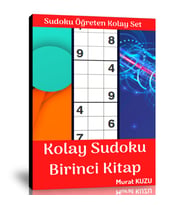 Sudoku Kolay Eğitim Seti Birinci Kitap