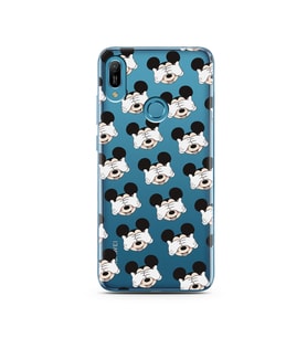 Mickey Tasarımlı Süper Şeffaf Silikon Telefon Kılıfı Huawei Y6 Prime (2019)