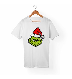 Grinch Çocuk Beyaz Tişört