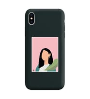 Siyah Lansman Telefon Kılıfı Iphone XS