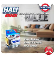 Halı kaydırmaz bant boss çift taraflı halı,kilim,paspas kaydırmaz/50mmX5MT-1Ad