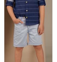 Denim Look Erkek Çocuk Şort (Mavi)