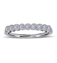 Lova 0,37 Karat Pırlanta Yarımtur Yüzük - 1060098
