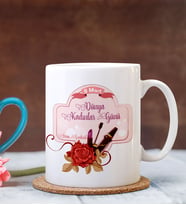 BK Gift Kişiye Özel 8 Mart Kadınlar Günü Kupa Bardak 3