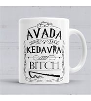 Harry Potter Avada Kedavra Kupa Bardak Porselen