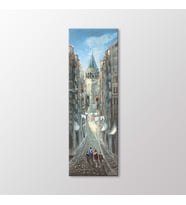 Arty Tablo Galata Kulesi Tablo (Karışık)