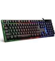 Stalker Warrior Yeni Nesil Q Metal Taban K9 Mekanik Hisli Klavye Rgb Rainbow Led