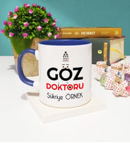 Göz Doktoru Kupa Bardak Lacivert