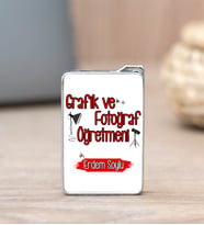 Grafik Ve Fotoğraf Öğretmeni İsme Özel Çakmak