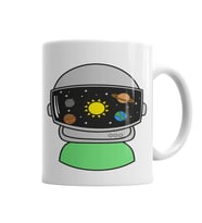 Astronauta Asronot Kupa Bardak Porselen