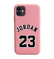 Iphone 11 Air Jordan Tasarımlı Pudra Lansman Telefon Kılıfı