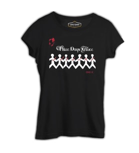 Three Days Grace - One X Siyah Kadın Tshirt