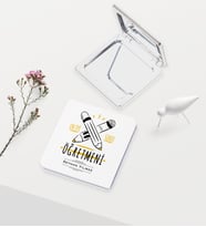 BK Gift Kişiye Özel En İyi Sınıf Öğretmeni Temalı Deri Ayna - 5