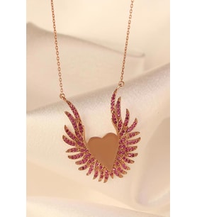 Melek Kanadı Kolye İnlove Gümüş Kolye 