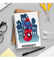 Marvel Spirder Man Defteri Kişiye Özel